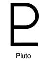 Símbolo de Plutón